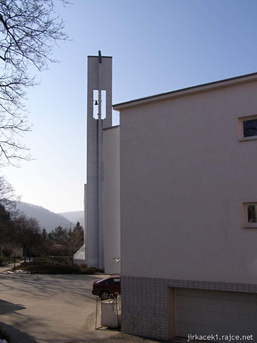 Brno Žabovřesky - kostel Panny Marie Pomocnice Křesťanů