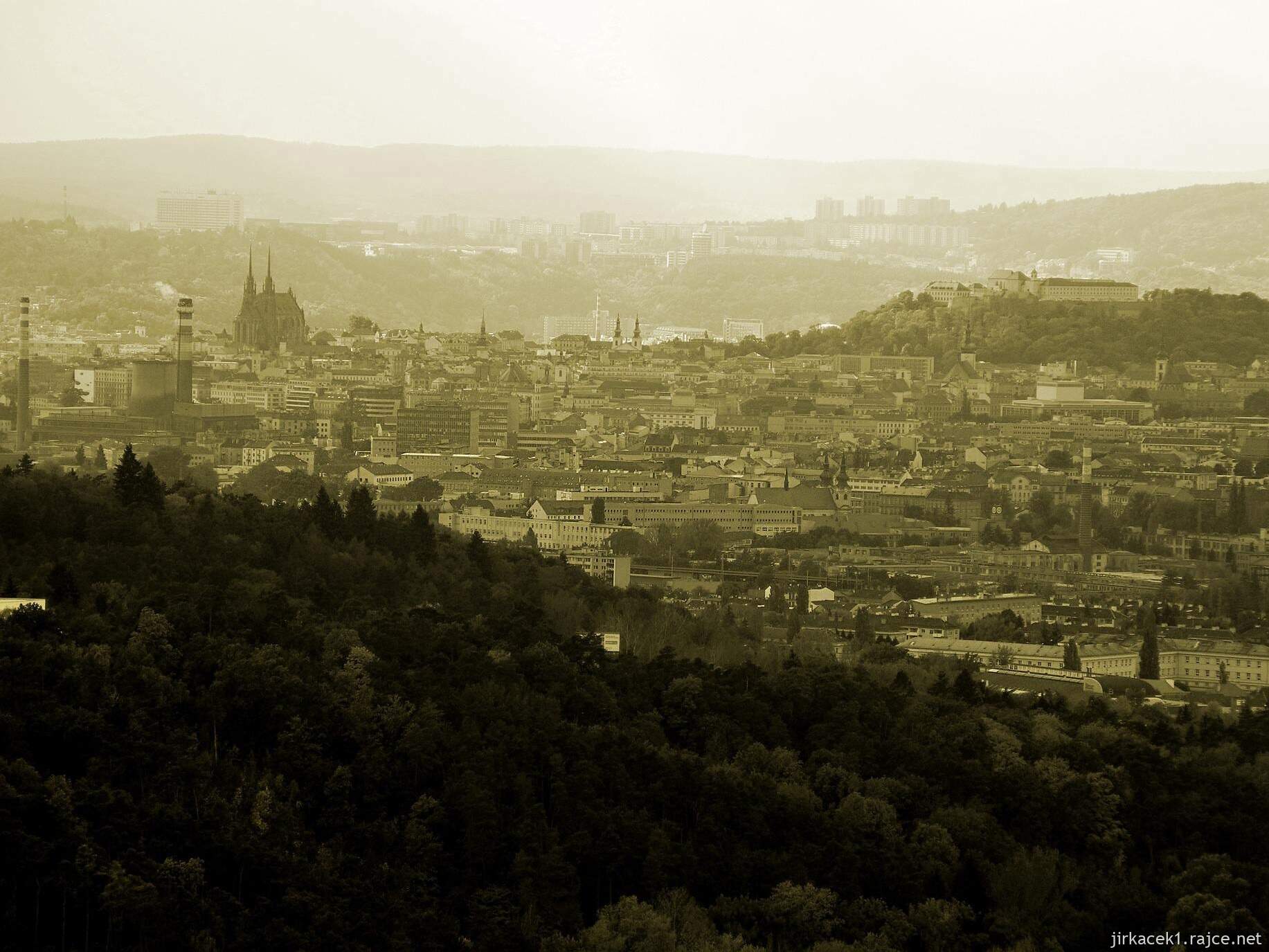Brno - pohled na město - panorama