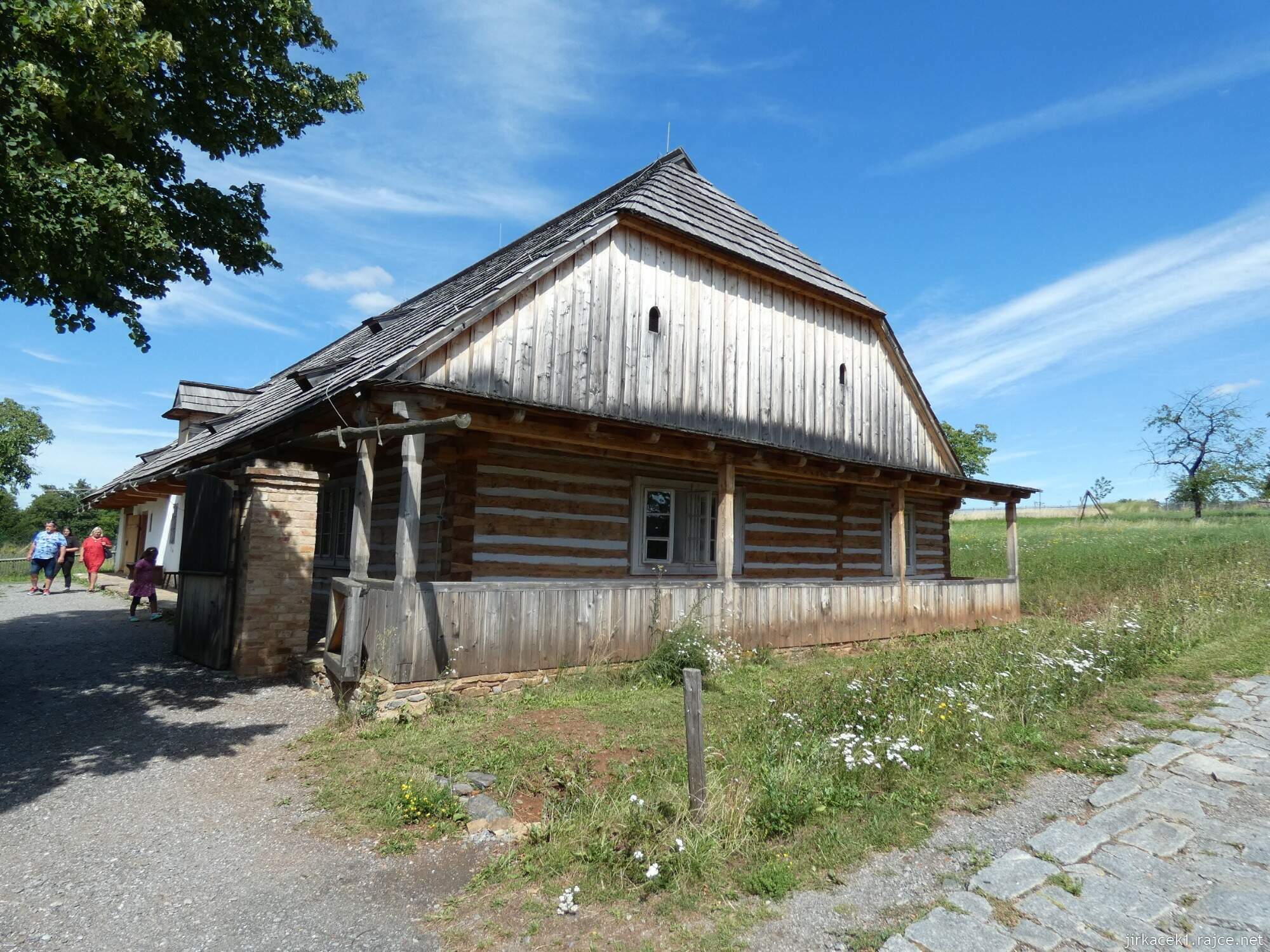 N - Kouřim - skanzen a muzeum lidových staveb 058 - obytné stavení ze Strašic