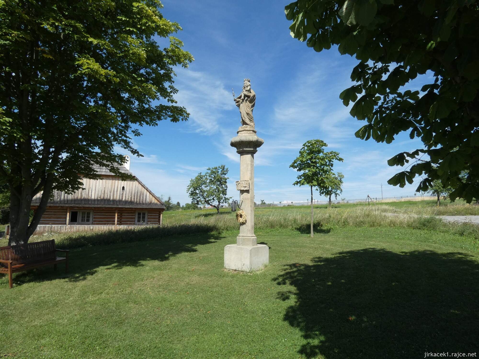 N - Kouřim - skanzen a muzeum lidových staveb 083 - Mariánský sloup z Konárovic