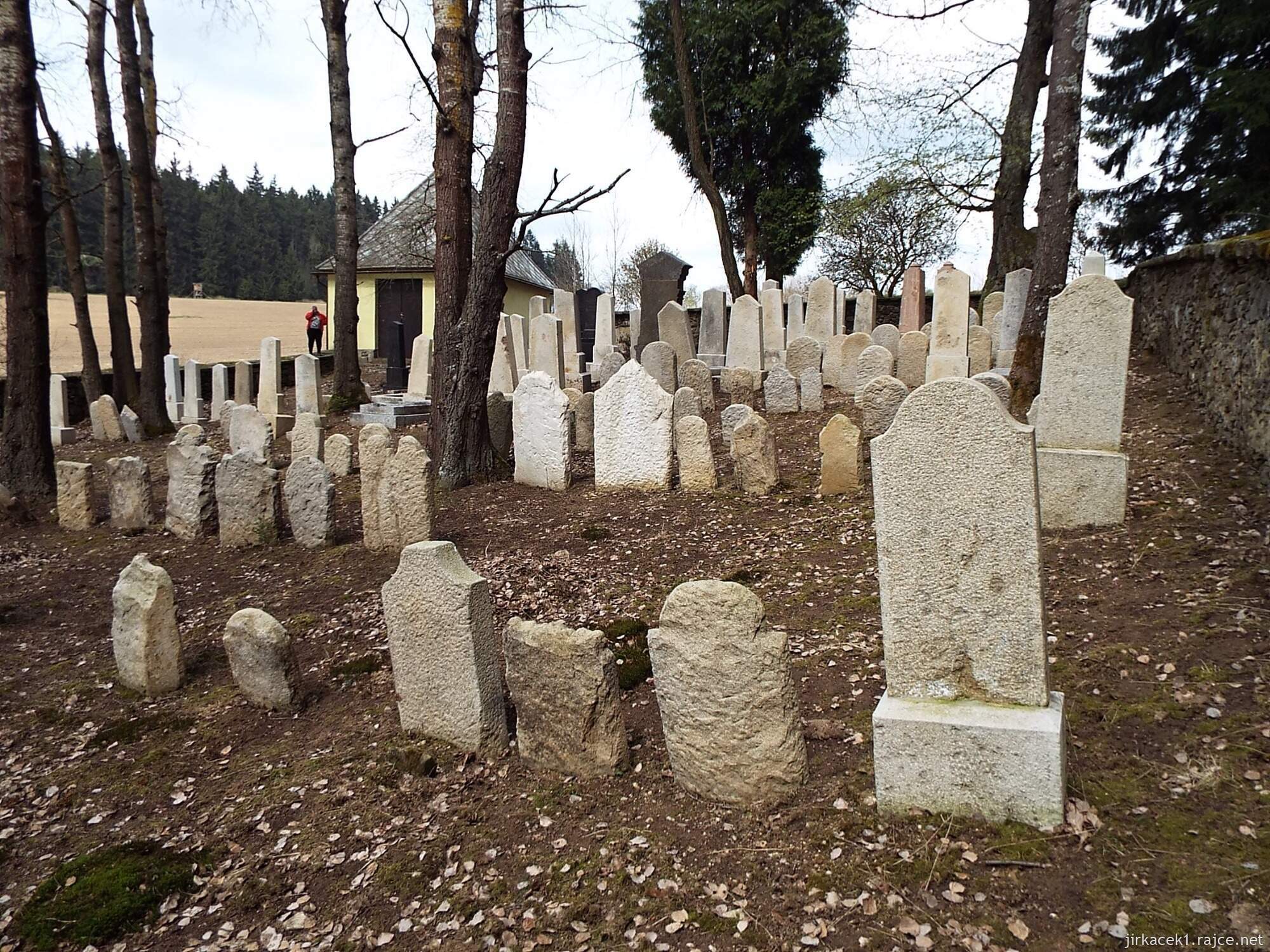 L - Horní Cerekev - židovský hřbitov 13 - celkový pohled