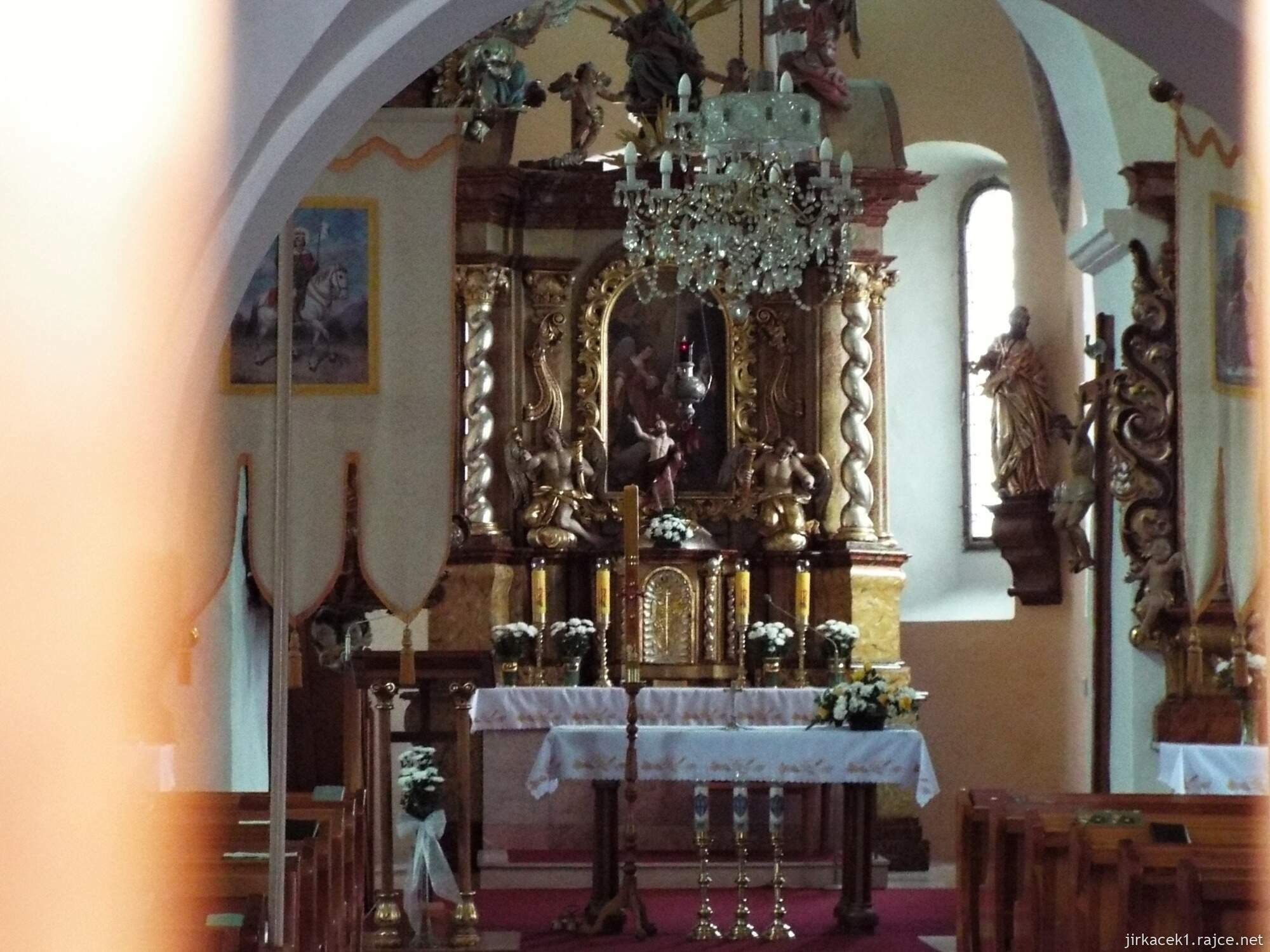 N - Horní Cerekev - Kostel Zvěstování Páně 07 - oltář