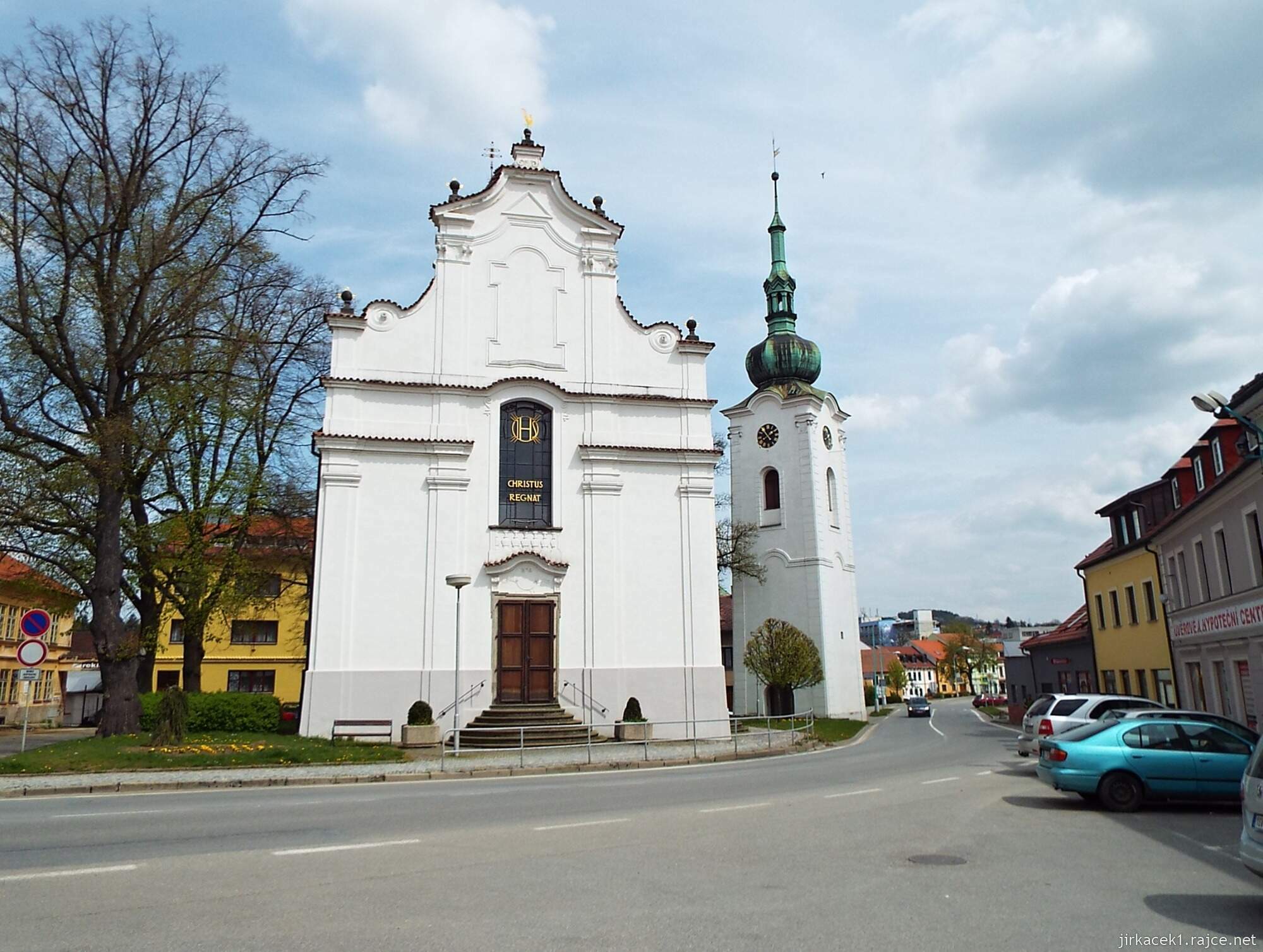 I - Pelhřimov - Kostel sv. Víta 01 - čelní pohled