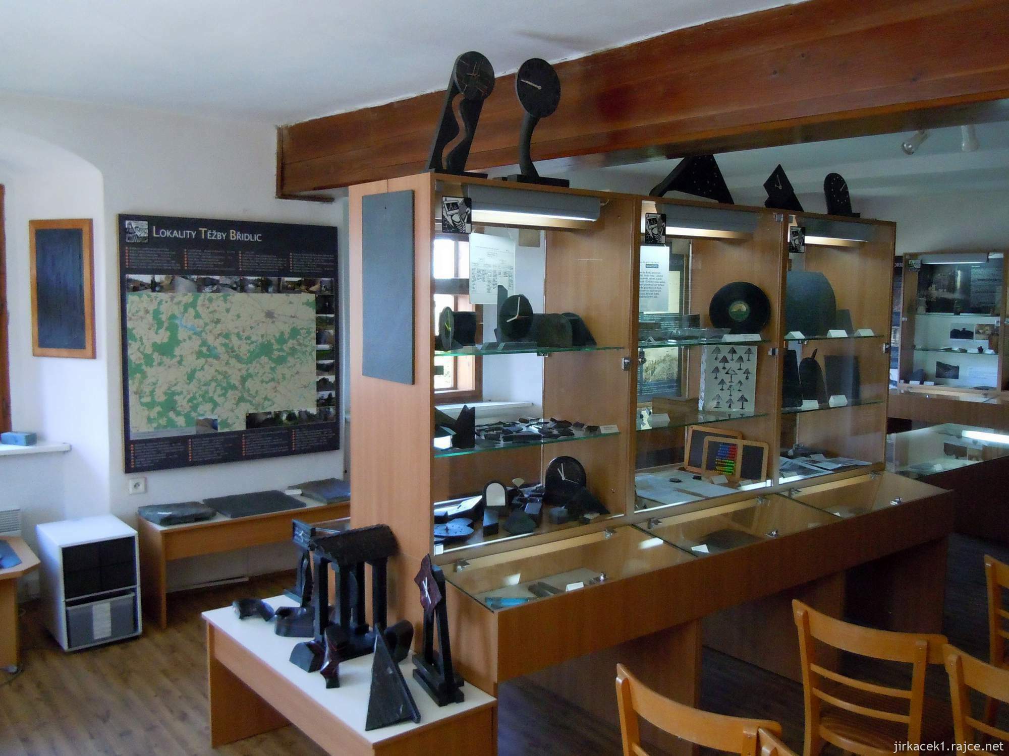 Budišov nad Budišovkou - muzeum břidlice - expozice