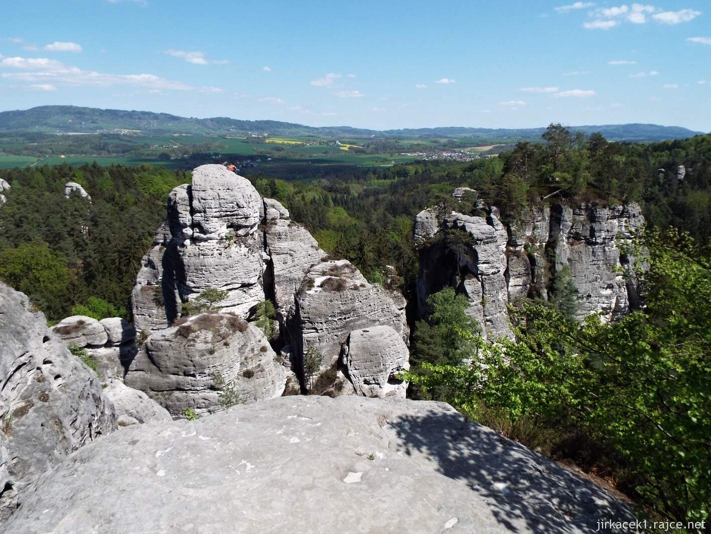 17 - Hruboskalsko 10 - skalní město - vyhlídka U lvíčka