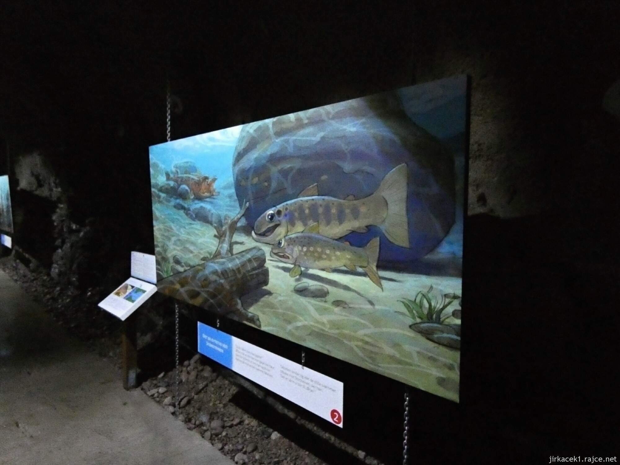 3b - Lyngdal - vodopád Kvåsfossen a muzuem lososů Nasjonalt Villakssenter 011