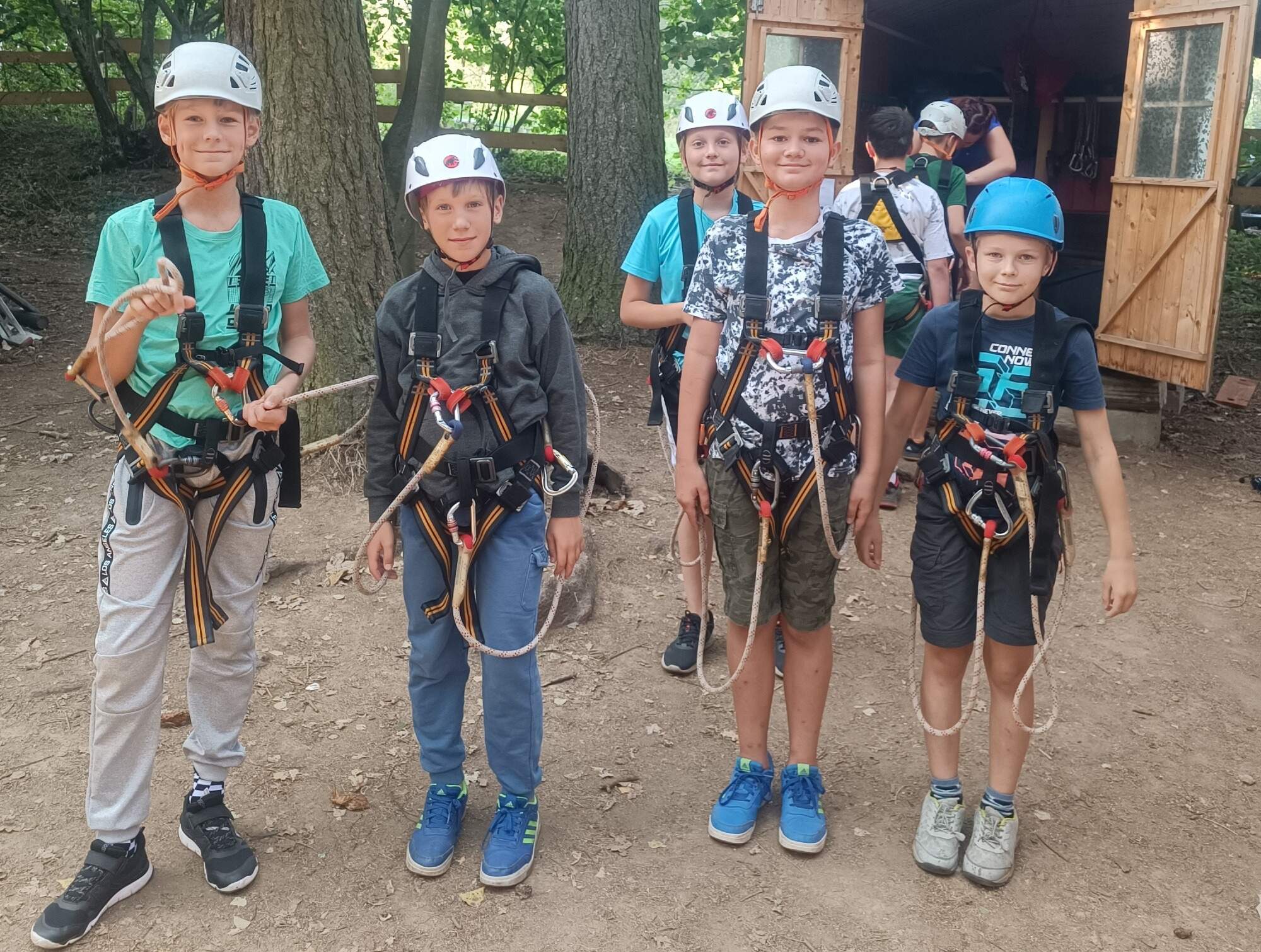 Adaptační kurz 6.D Olympijské hry na Jarní