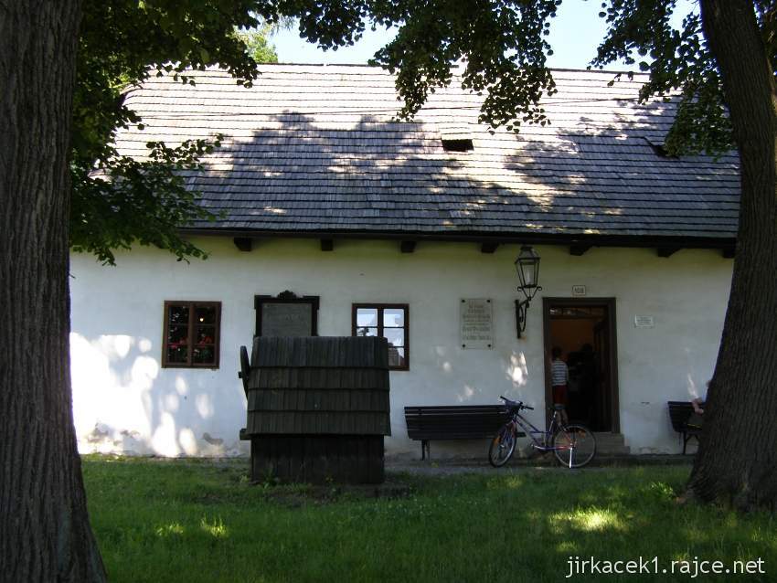 Hodslavice - památník a rodný dům Františka Palackého - vchod