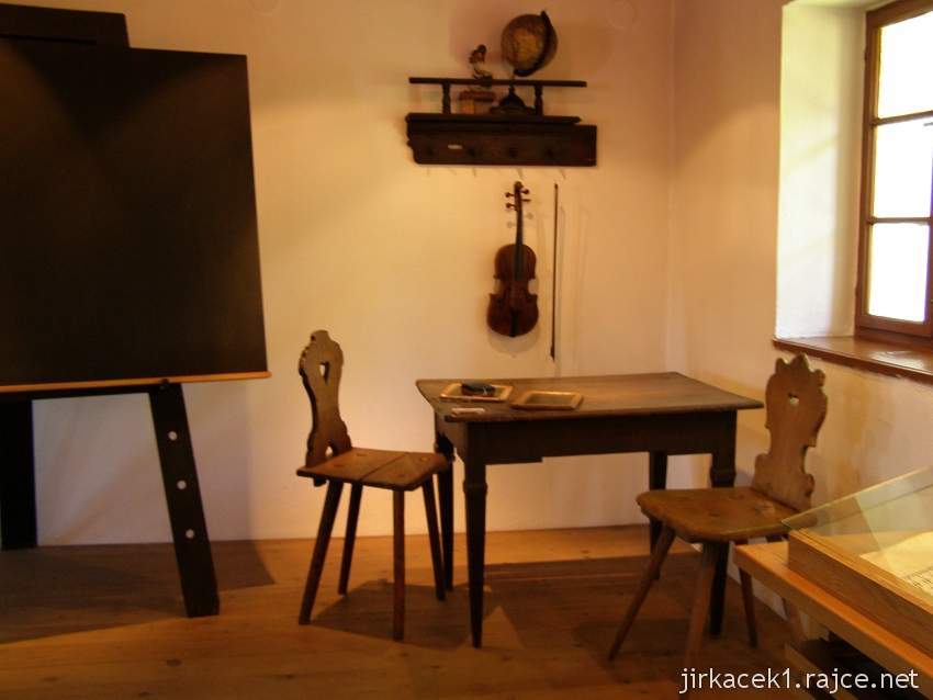 Hodslavice - památník a rodný dům Františka Palackého - školní třída