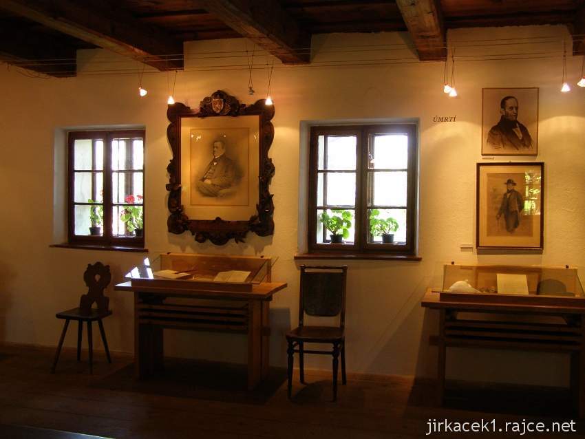 Hodslavice - památník a rodný dům Františka Palackého - expozice