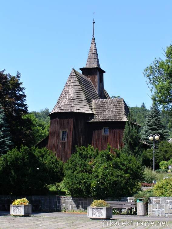 Hodslavice - dřevěný kostelík sv. Ondřeje