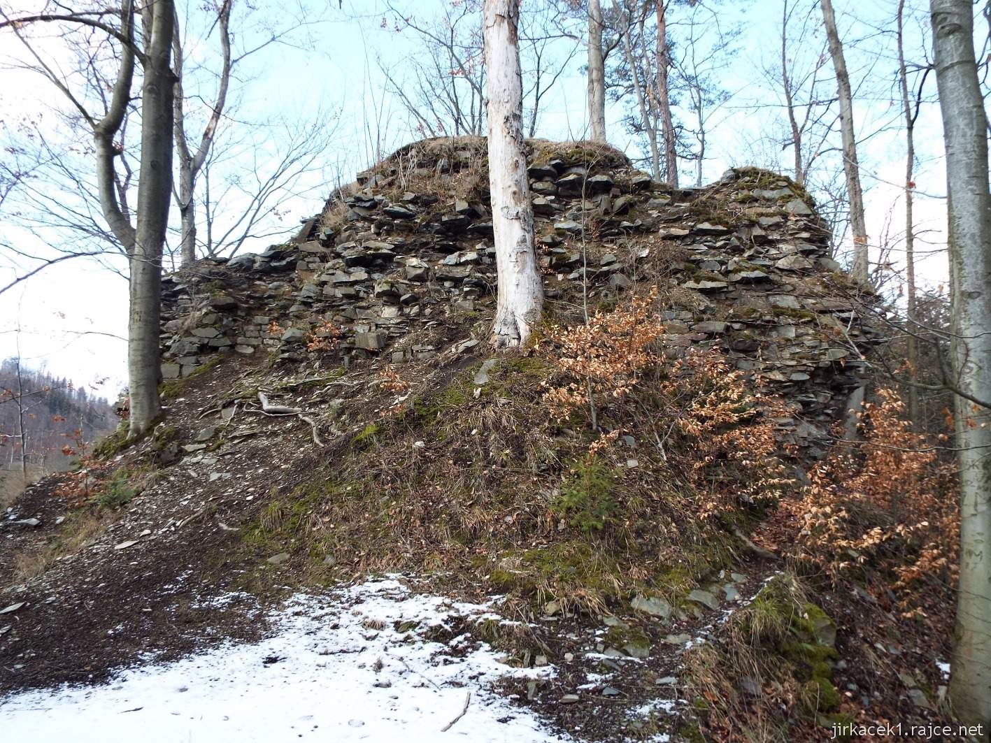 Kyžlířov - zřícenina hradu Puchart