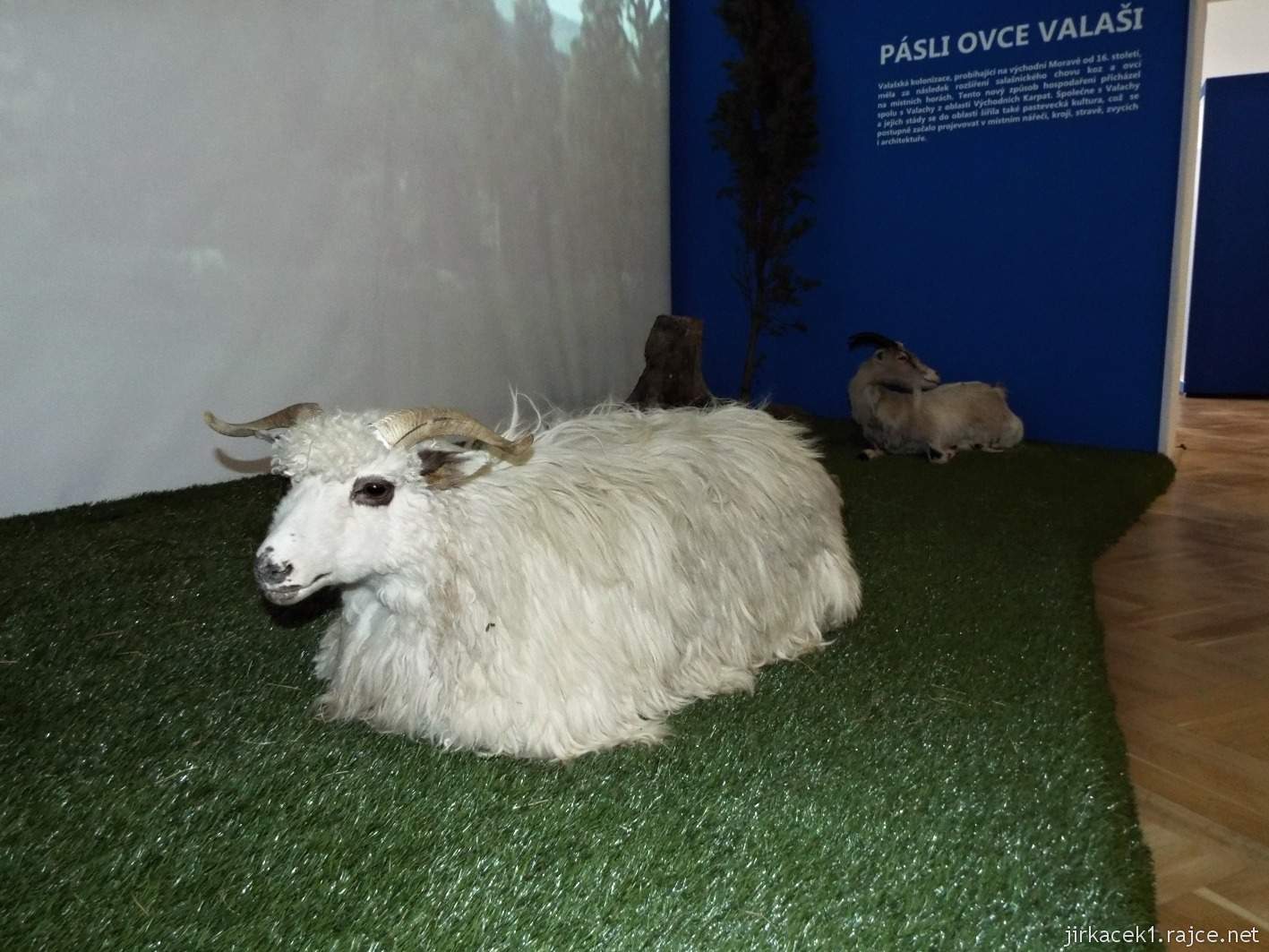 Vsetín - zámek 19 - muzeum - etnografická expozice Pásli ovce Valaši