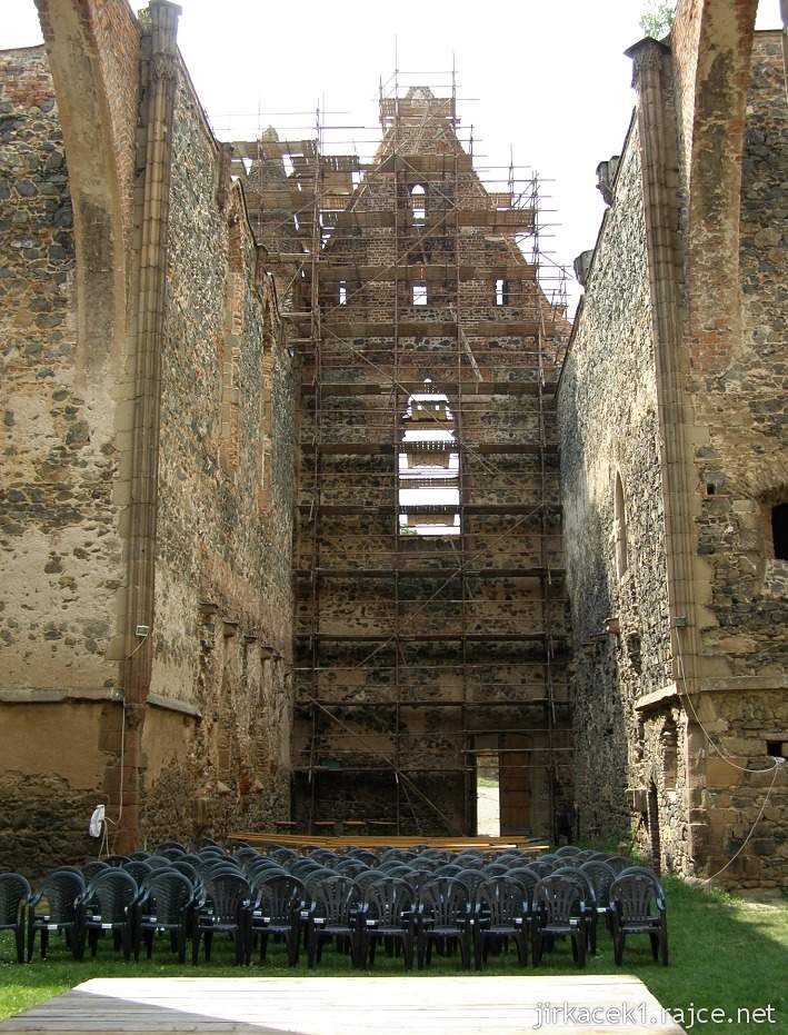 Dolní Kounice - Rosa Coeli - zřícenina kláštera