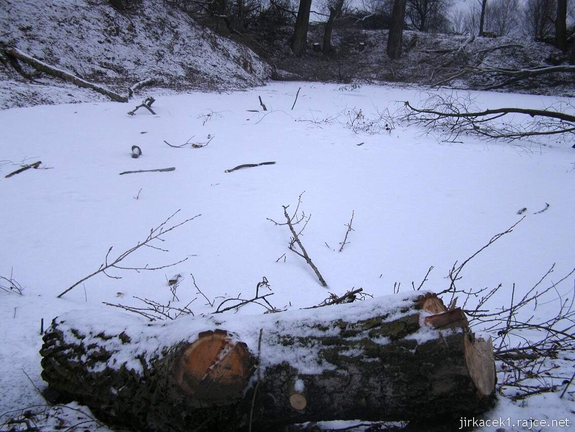 Olomouc - Bázlerova pískovna - zima