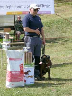 Dorotka Tigrata - IPO 3 - 1.místo, Vítěz Stříbrného obojku 2009