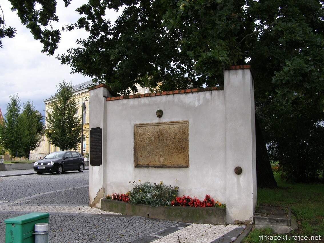 Litovel - Švédská deska na hradbách