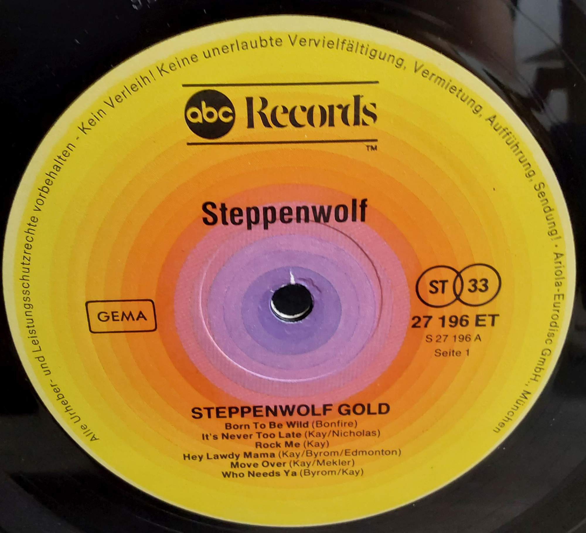 2308110 Steppenwolf – Steppenwolf Gold (Their Great Hits) – britanek17 ...