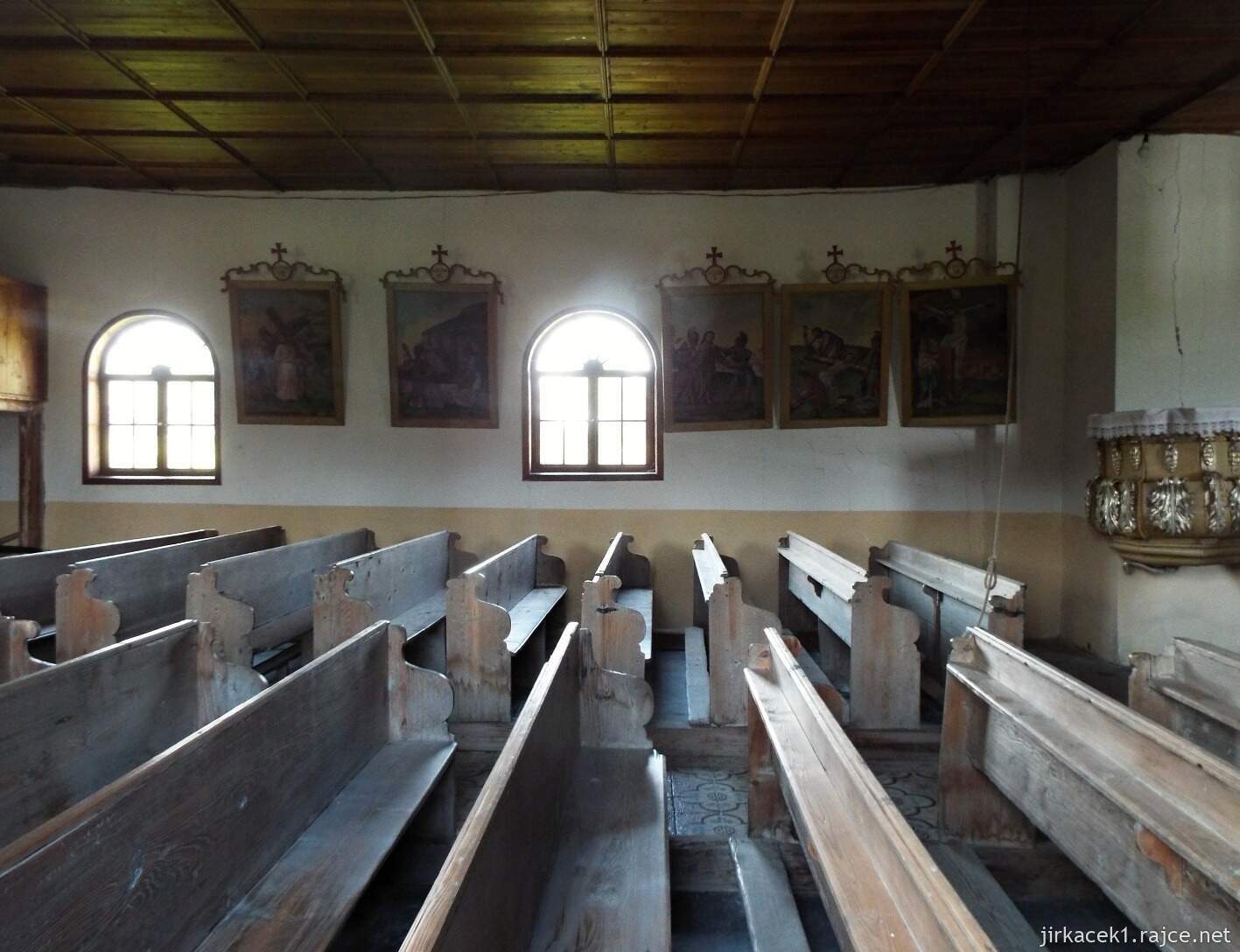 E - Lipná - Kostel sv. Jana Křtitele 10 - interiér