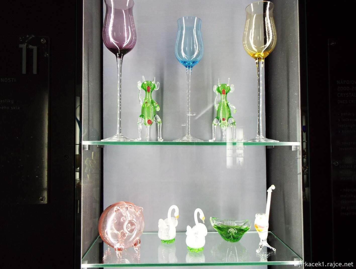 012 - Karolinka 19 - muzeum sklářství - výstava skla