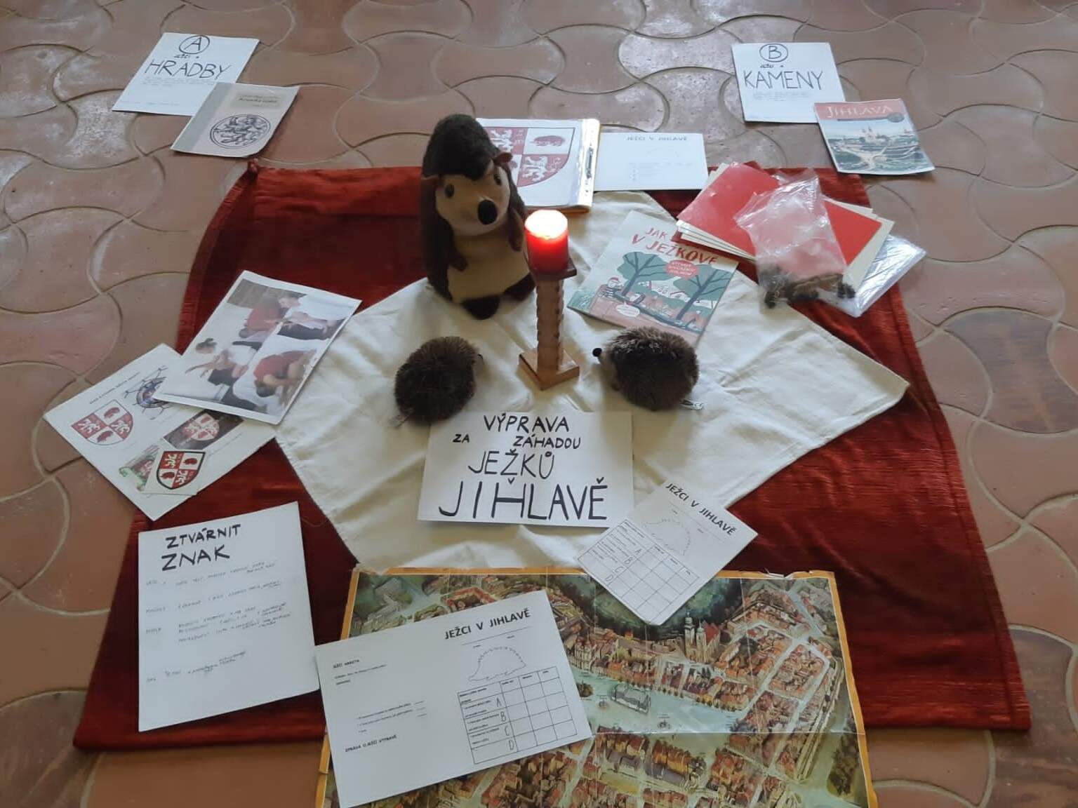 4.B - Tematický program - Ježci v Jihlavě 4.B - Tematický program - Ježci v Jihlavě