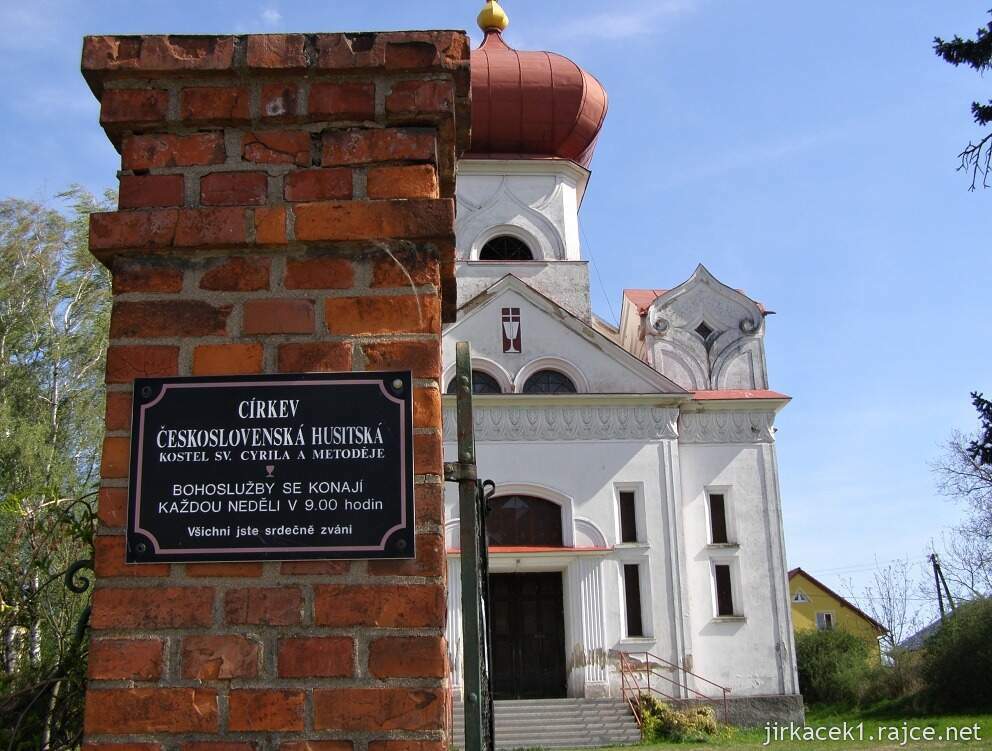 Chudobín - Husitský sbor svatého Cyrila a Metoděje