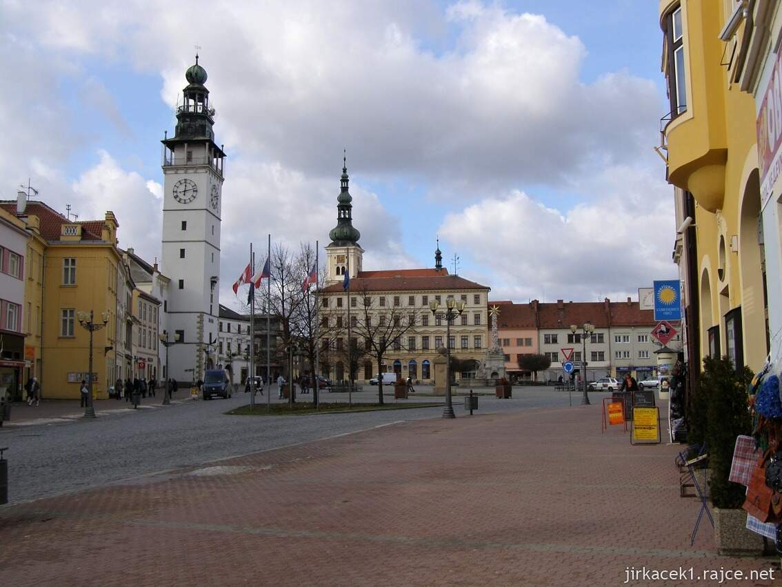 Vyškov - Masarykovo náměstí - zima 2013