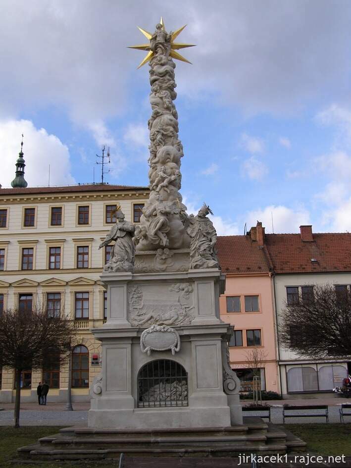 Vyškov - Masarykovo náměstí - Morový sloup