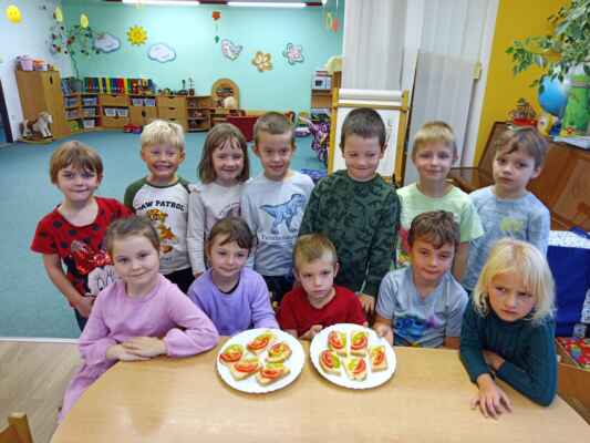 MŠ Mžany 2025/10 Máme rádi zeleninu